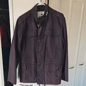 21men Chocolate Military Field Jacket